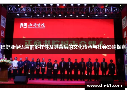 巴舒亚伊语言的多样性及其背后的文化传承与社会影响探索