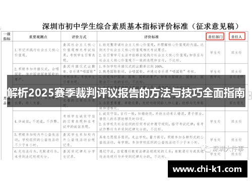 解析2025赛季裁判评议报告的方法与技巧全面指南